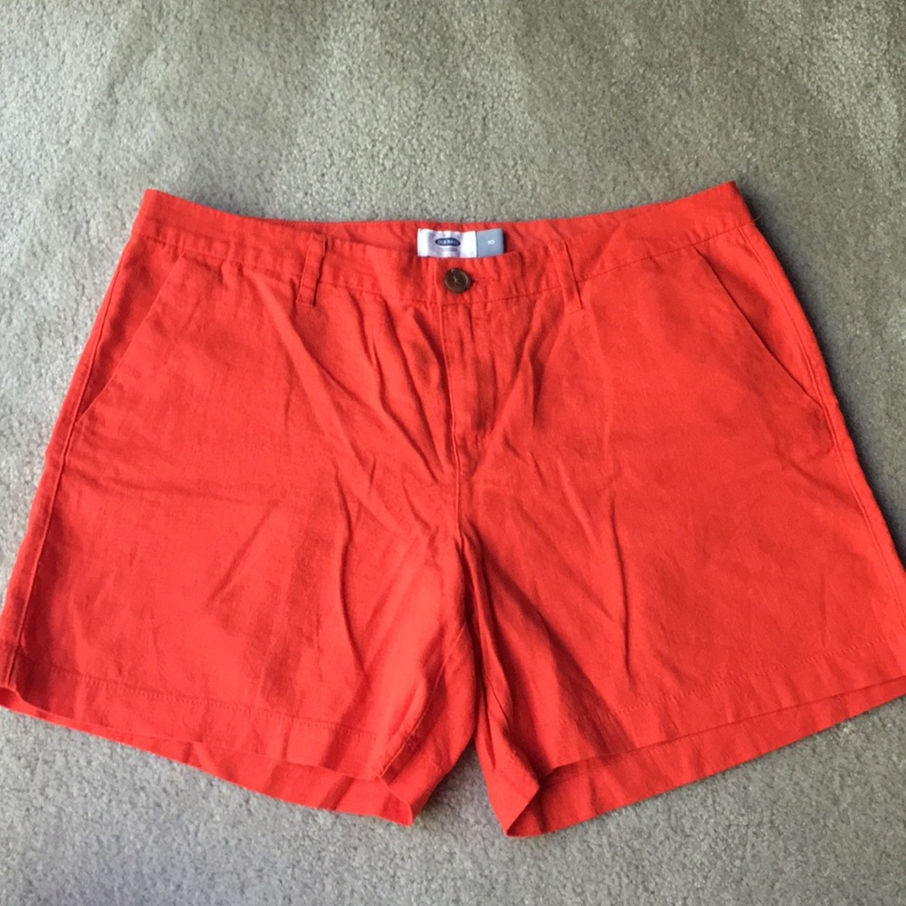 Linen shorts